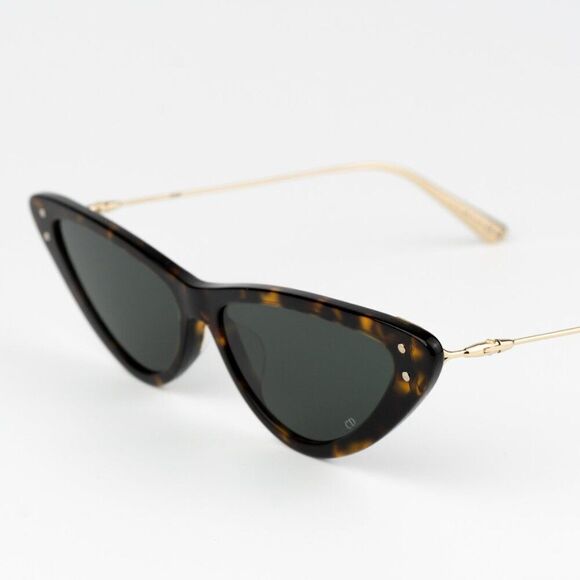 NEW Dior MISSDIOR B4U CD40105U 52N 22C0 Havana Green Unisex Cat Eye Sunglasses main image 9